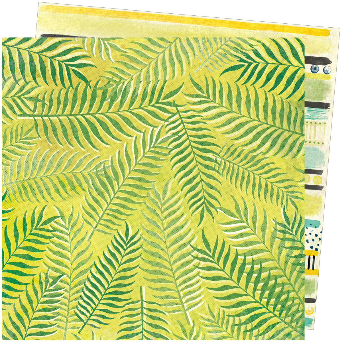 12x12 papers American Crafts Vicki Boutin Let's Wander 12x12